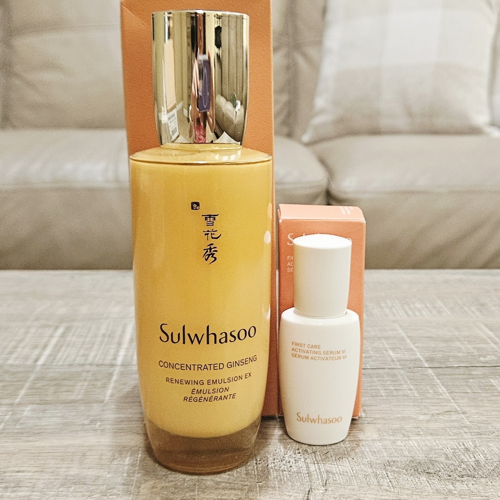 Sulwhasoo Concentrated Ginseng Renewing Emulsion EX 4.22 fl oz/125 mL K-…